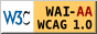 Logotipo W3C WAI-AA