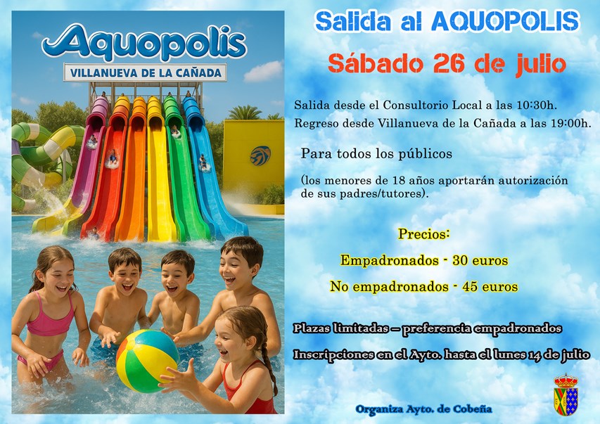 Salida Aquopolis Villanueva de la Cañada | Julio 2025