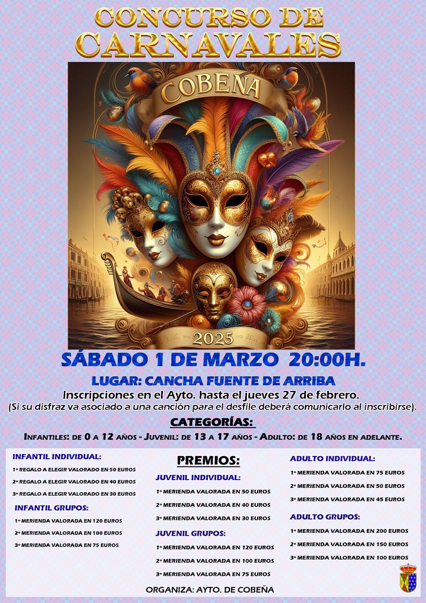 Concurso de Carnavales | Marzo 2025