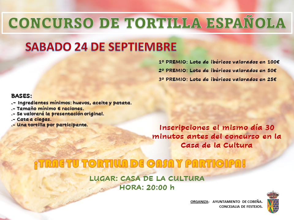 Concurso de Tortilla Española | Octubre 2022