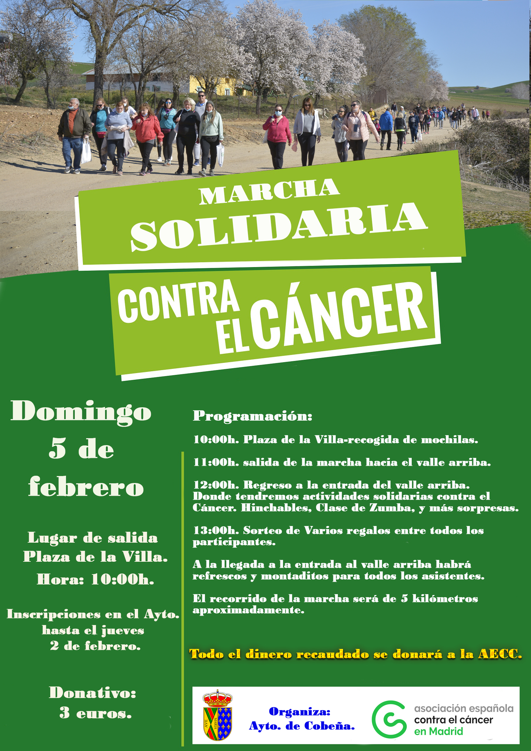 Marcha Solidaria contra el Cáncer | Febrero 2023