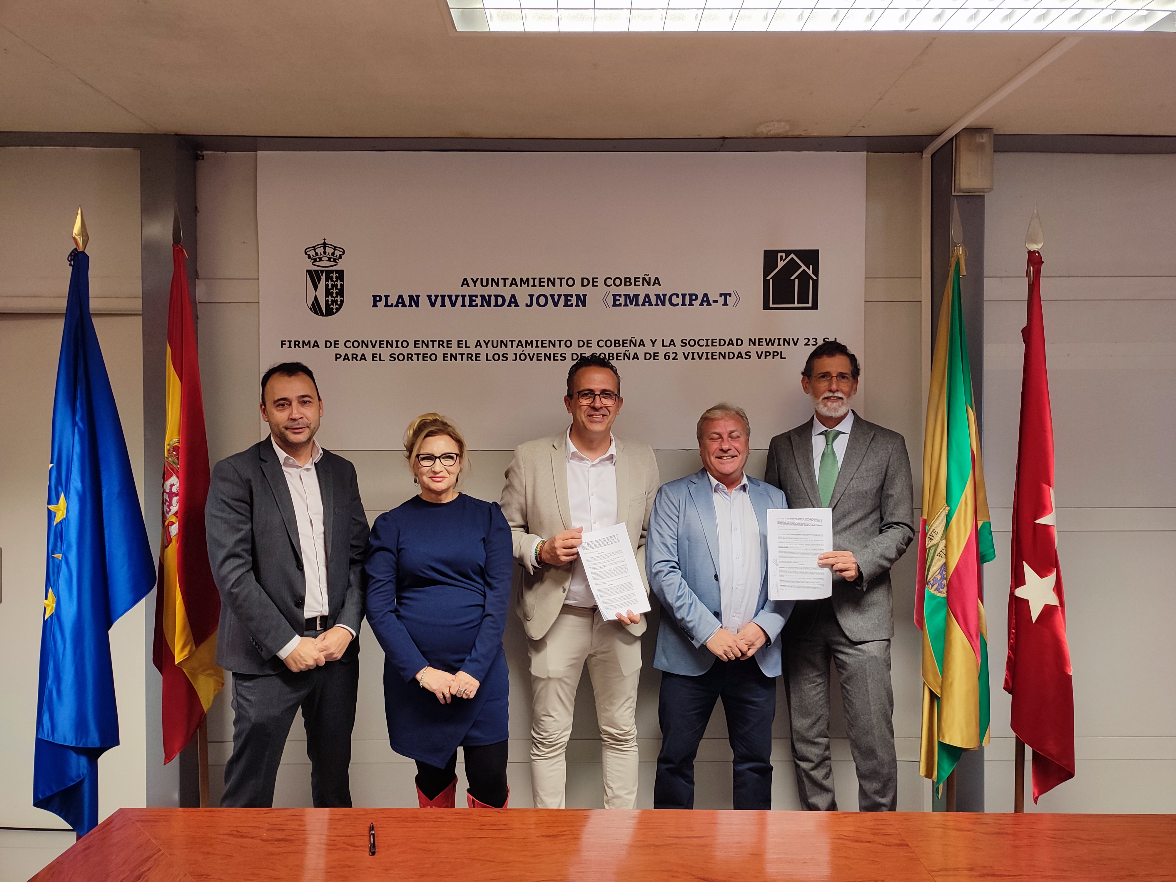 Firma convenio Vivienda vppl