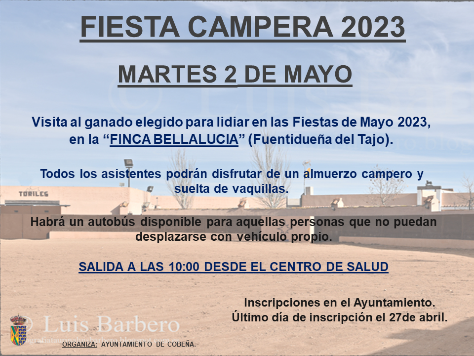 Fiesta Campera | Fiestas Mayo 2023