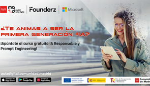 Cursos Gratuitos de Inteligencia Artificial Gratuitos destinados a jóvenes de la Comunidad de Madrid.