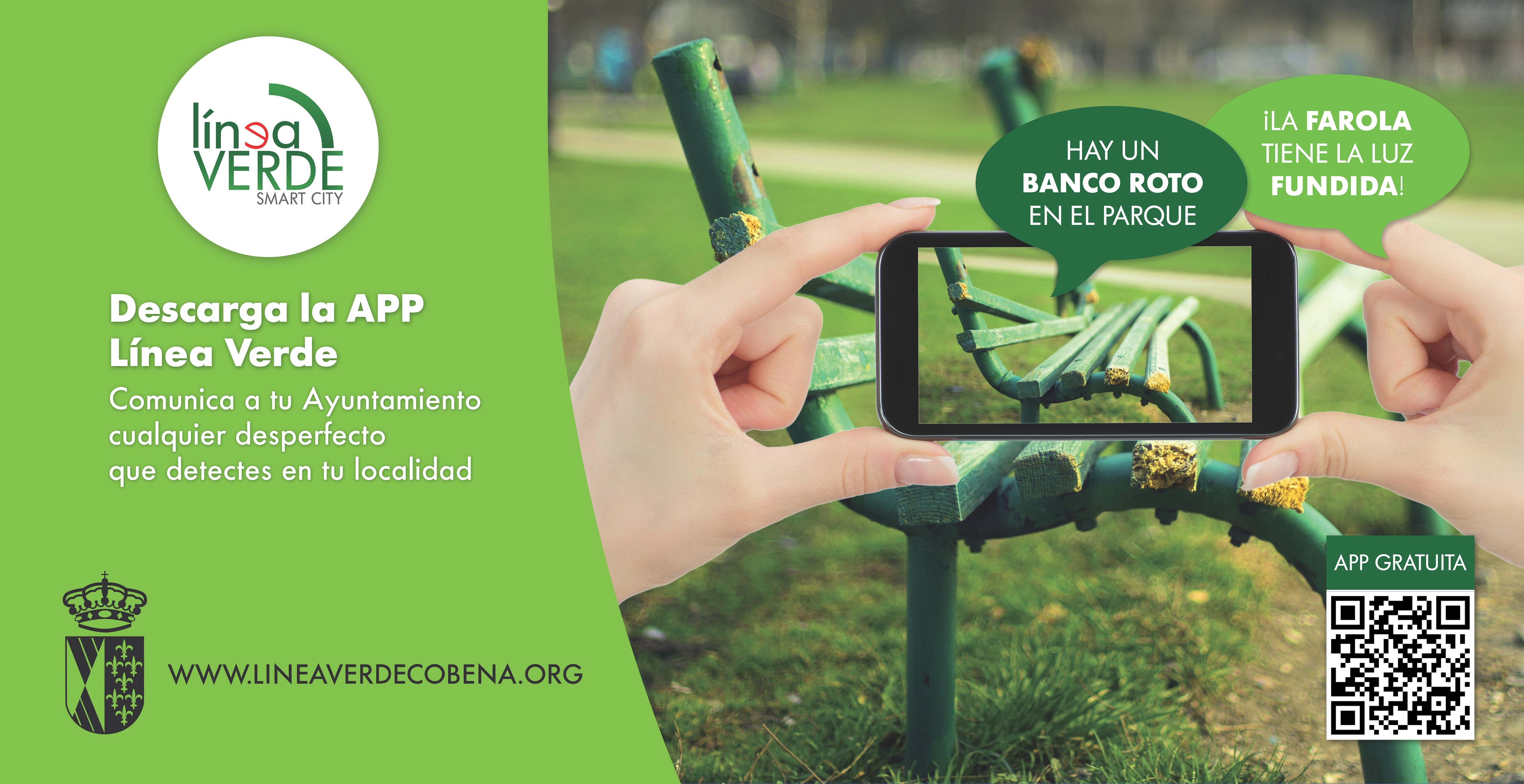 Línea Verde Cobeña: Una App para comunicar incidencias en la vía pública