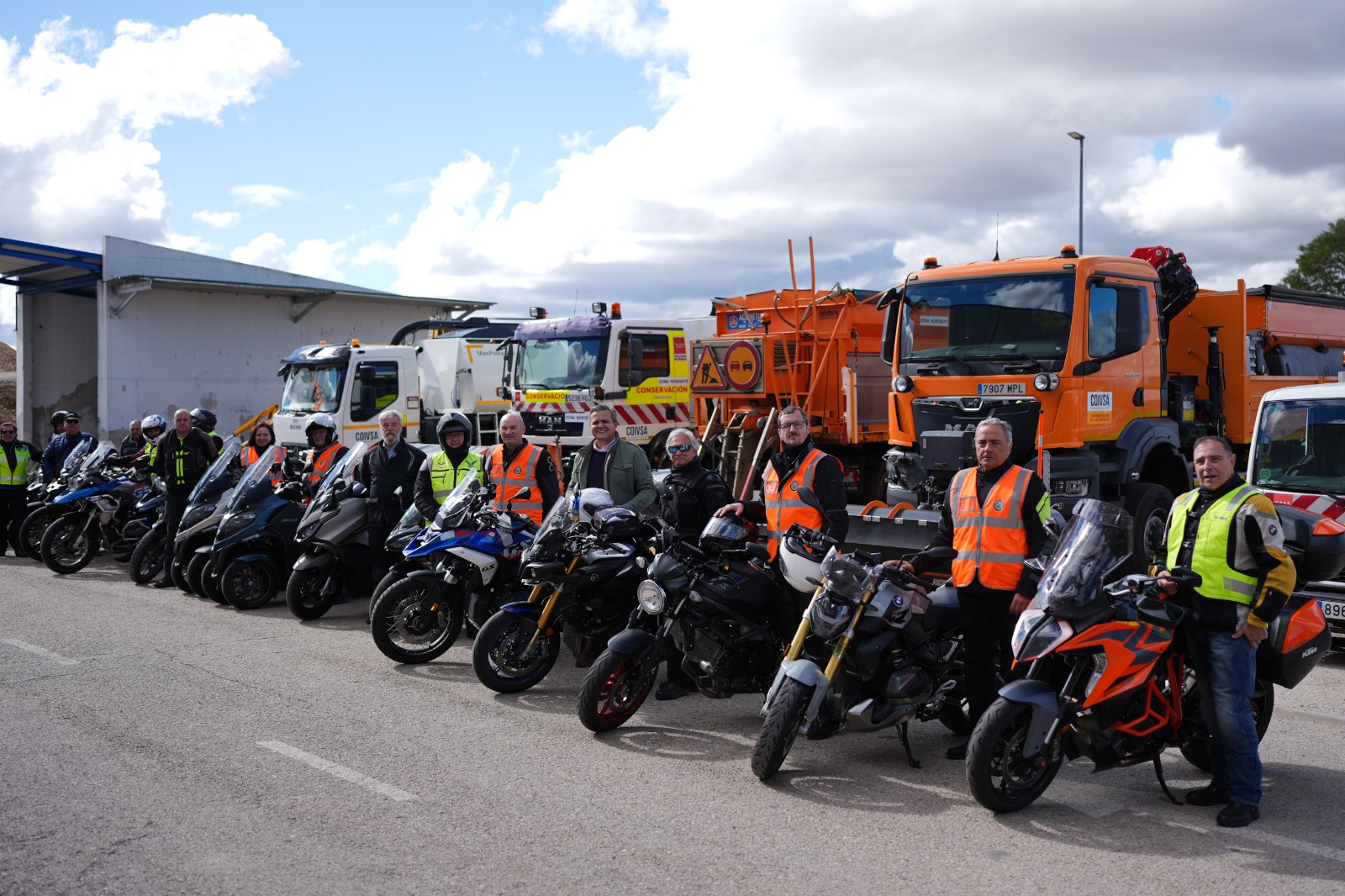 La Comunidad de Madrid implementa un nuevo Plan de Seguridad Vial para motoristas.