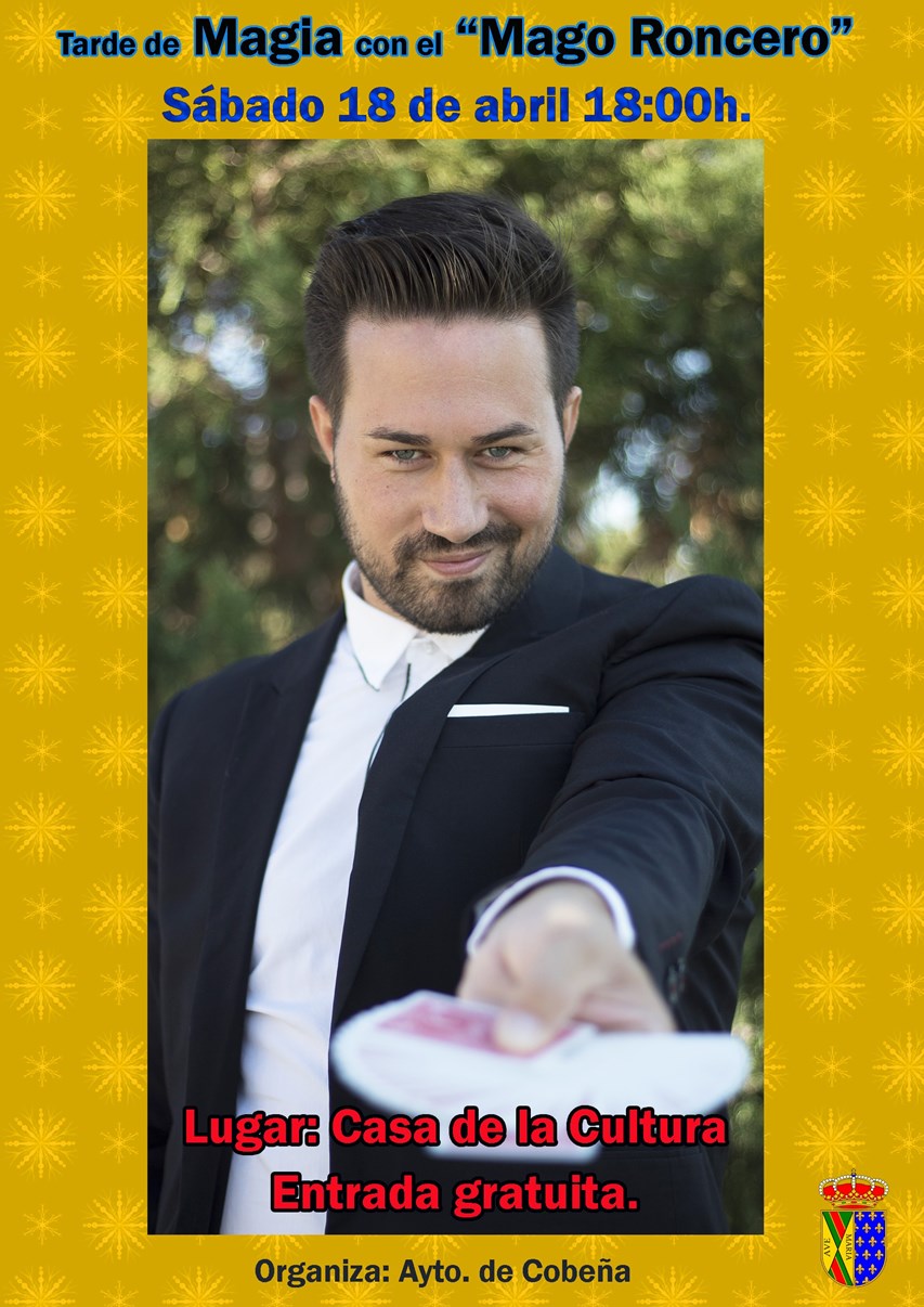 Espectáculo  de Magia con el Mago Roncero | Abril 2026