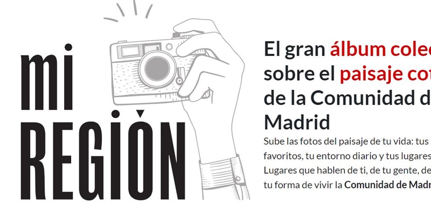 Campaña Mi Región, promovida por la Dirección General de Patrimonio Cultural de la Comunidad de Madrid.