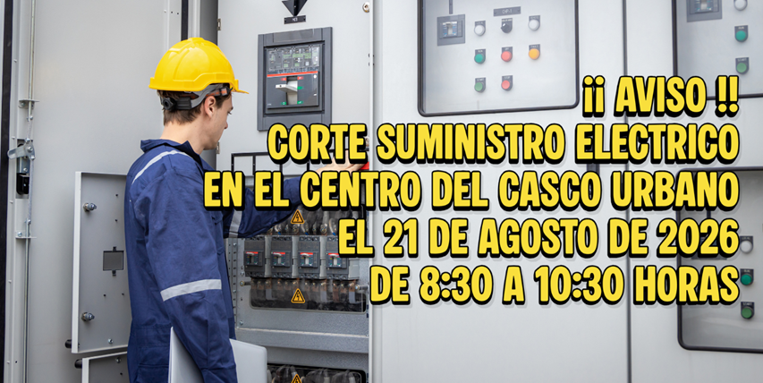 Aviso de interrupción programada del suministro eléctrico en varias calles de Cobeña el 21 de agosto