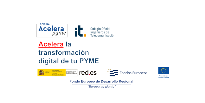 Servicios de la Oficina Acelera Pyme (OAP) Madrid prestados por el Colegio Oficial de Ingenieros de Telecomunicación.