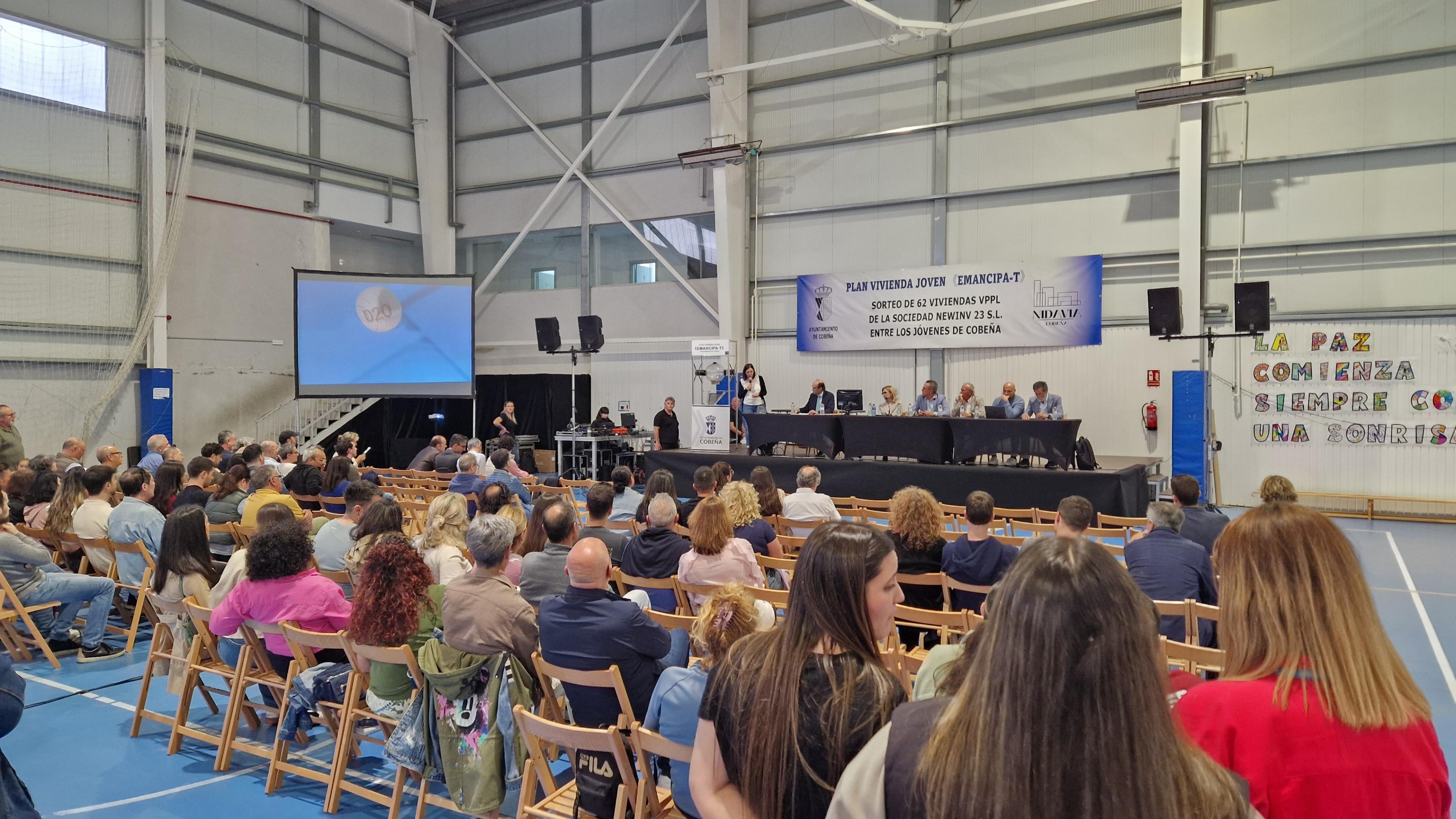 Resultado del Sorteo Público de acceso a 62 viviendas de VPPL dentro Plan Vivienda Joven de Cobeña: “Emancipa-T”