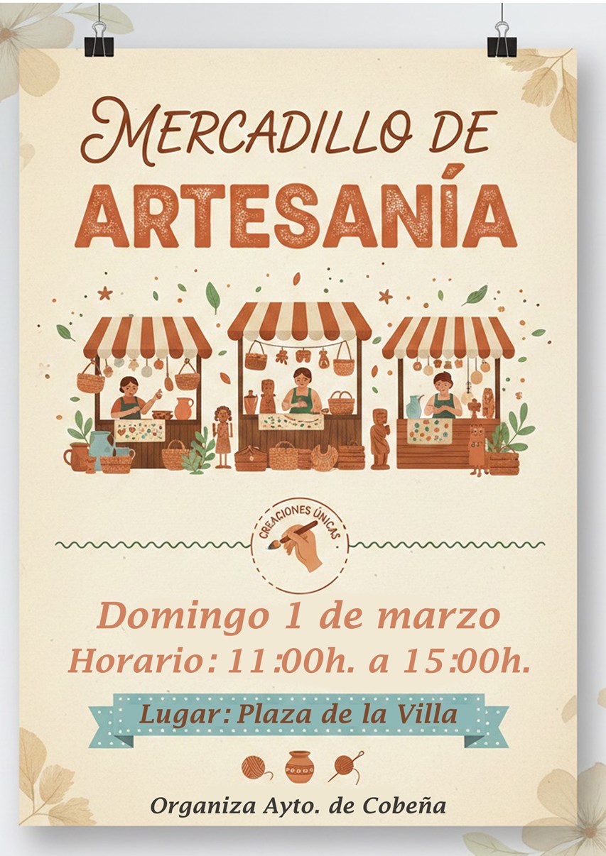 Mercadillo de Artesanía | Marzo 2026