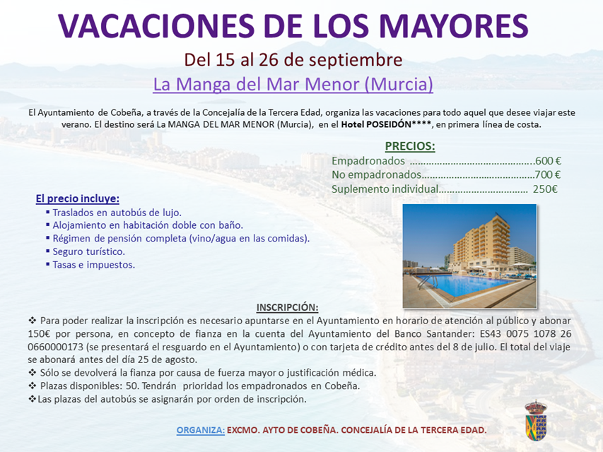 Vacaciones en la Manga | Septiembre 2023