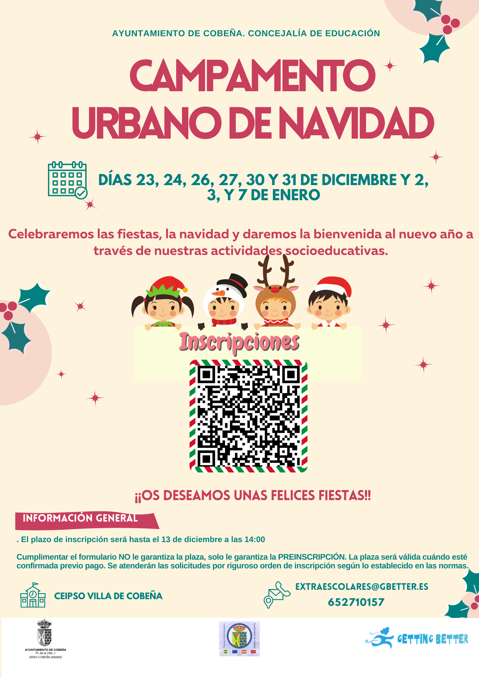 Campamento Urbano - Navidad 2024