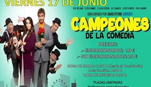 Teatro:  Campeones de la Comedia - Junio 2022