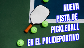 Una nueva pista de Pickleball en el Polideportivo Municipal de Cobeña.