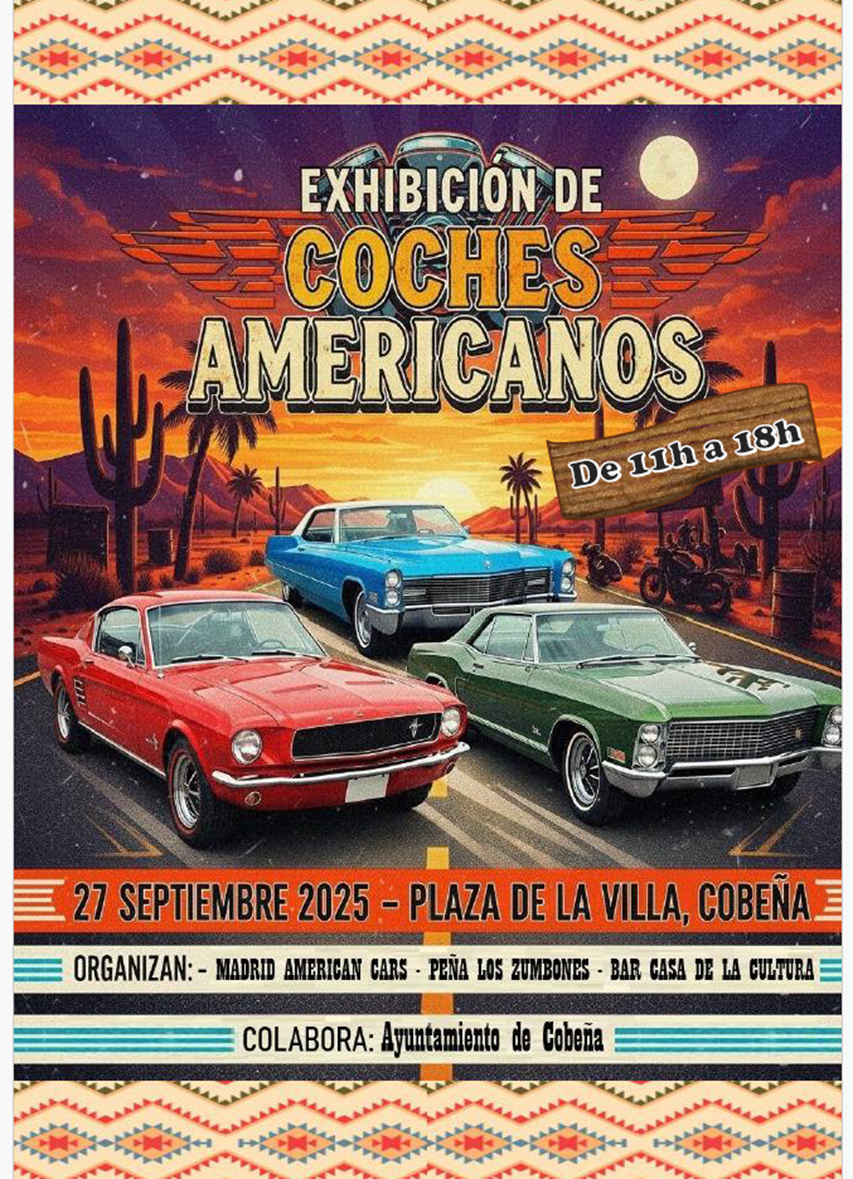 EXHIBICIÓN DE COCHES AMERICANOS | Septiembre 2025