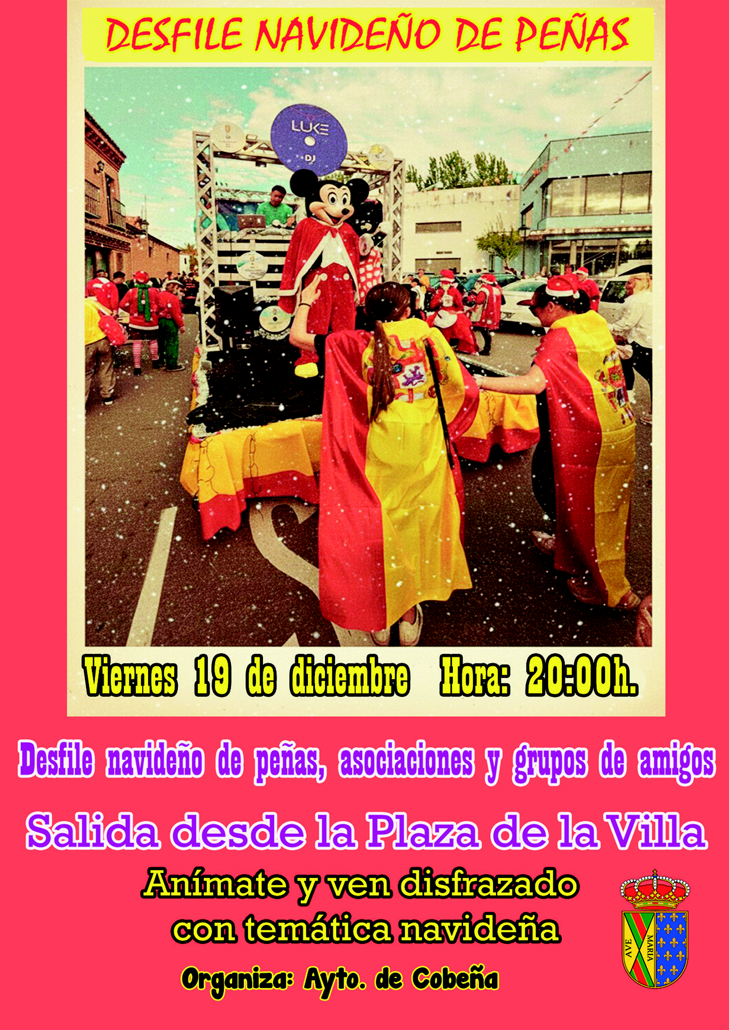 Desfile Navideño de Peñas de Cobeña | Diciembre 2025