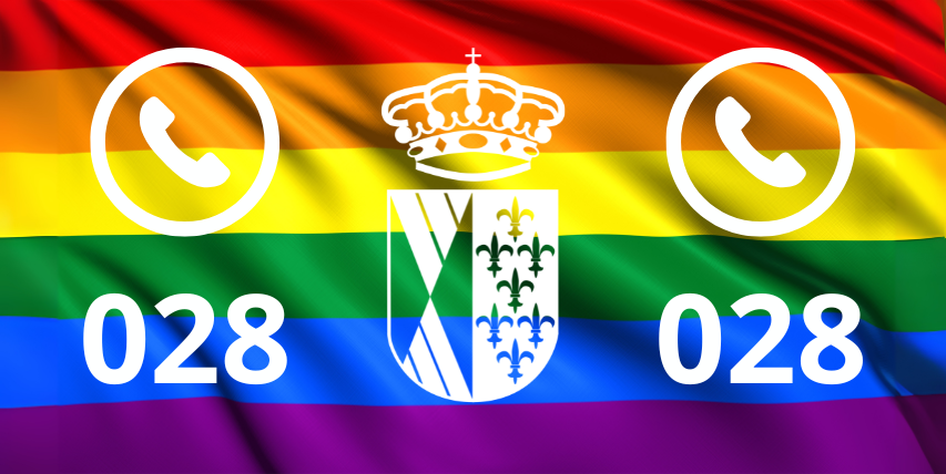 El 28 de junio se celebra el Orgullo LGTBIQ+ ¿Cónoces el teléfono 028?