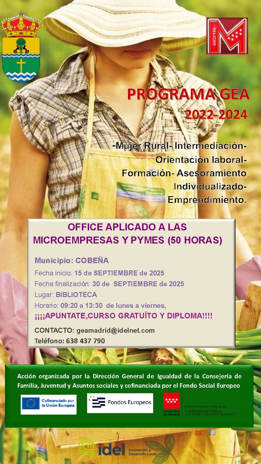 Curso Office aplicado a microempresas y PYMES | Programa GEA | Septiembre 2025