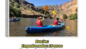 Ruta en Piragua en el Río Duraton | Mayo 2023