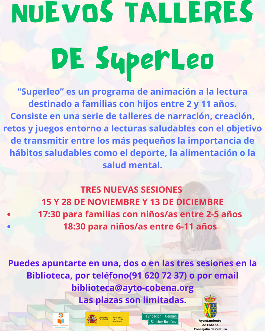 Programa SuperLeo en la Biblioteca | Noviembre 2023