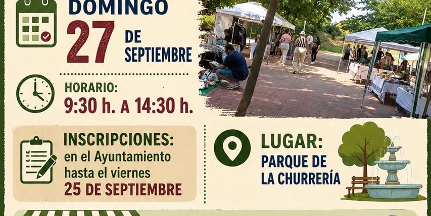 Mercadillo de Segunda Mano | Septiembre 2026