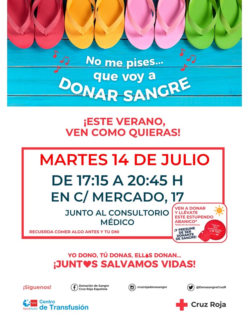 Campaña de Donación de Sangre | Julio 2026