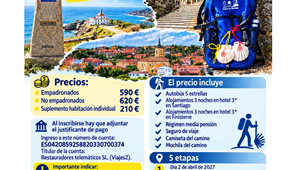 Camino de Santiago | Abril 2027