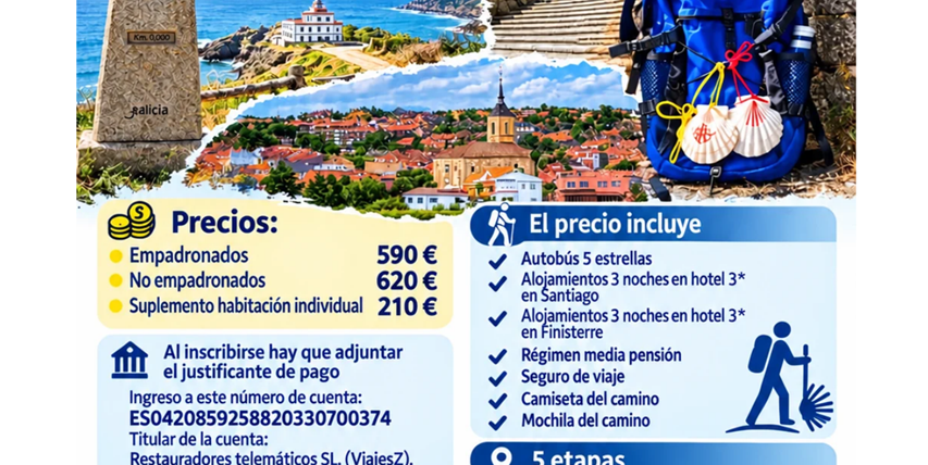 Camino de Santiago | Abril 2027