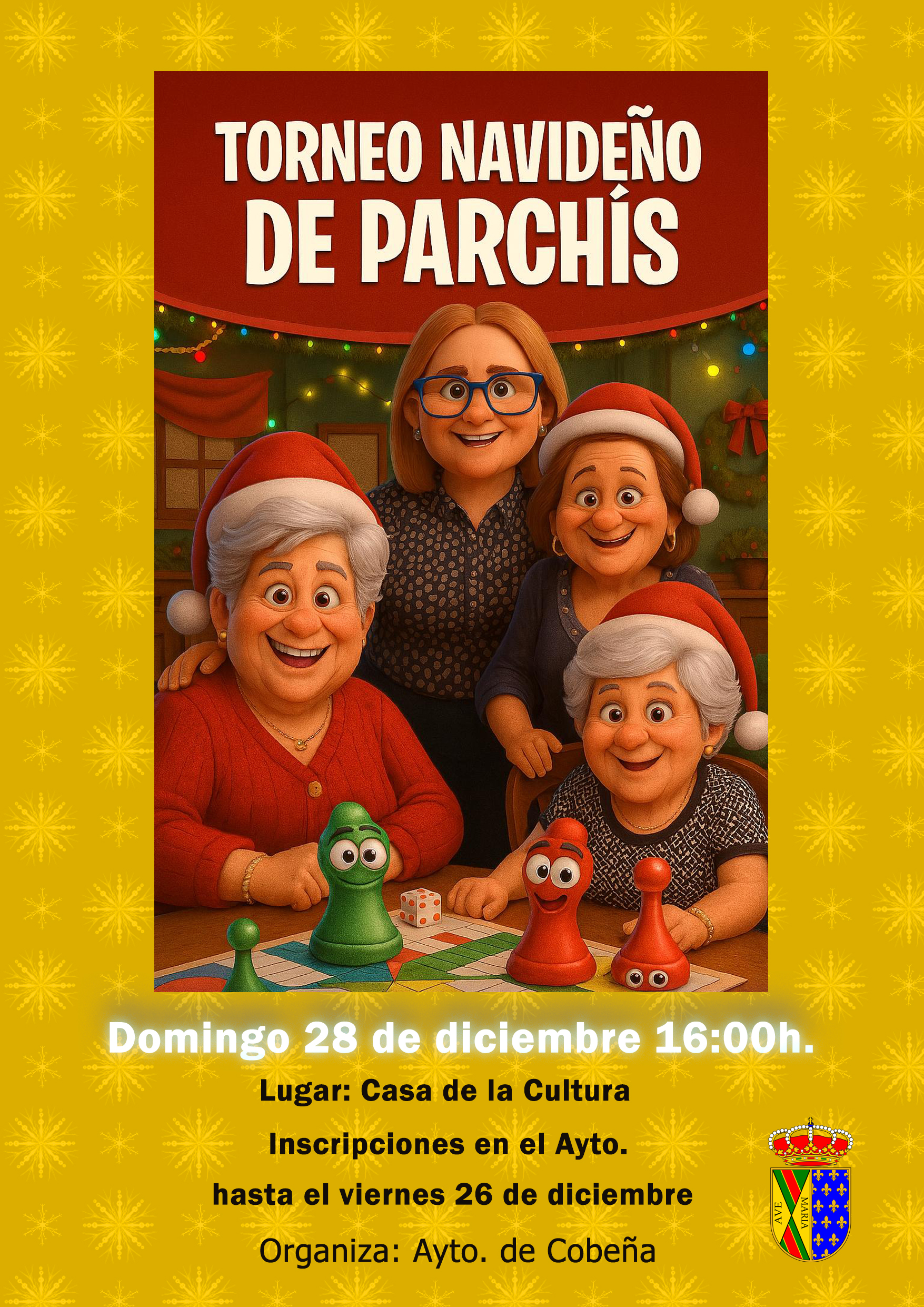 Torneo Navideño de Parchís | Diciembre 2025