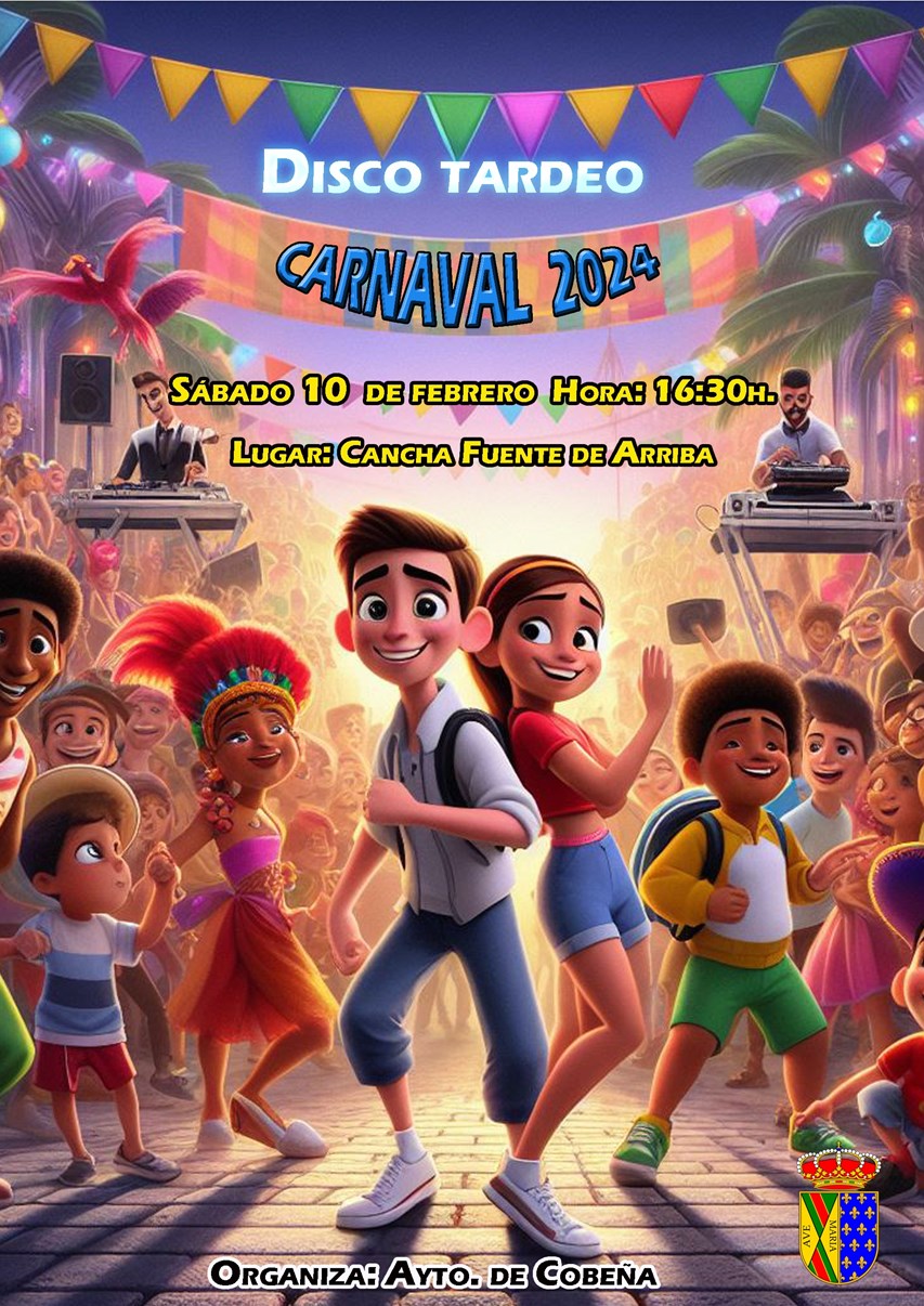 Disco Tardeo Familiar | Carnaval 2024