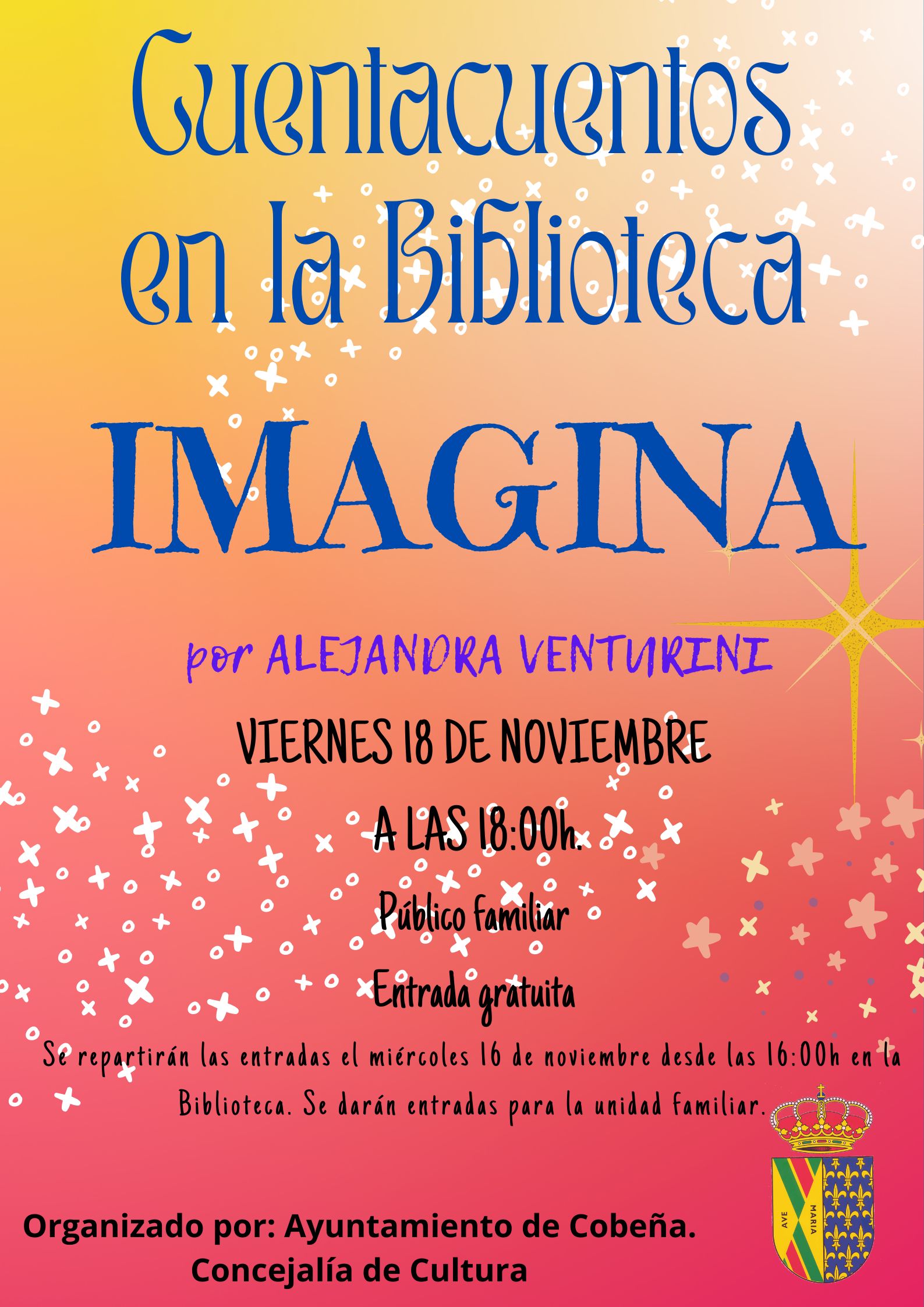 Cuentacuentos en la Biblioteca "Imagina" | Noviembre 2022