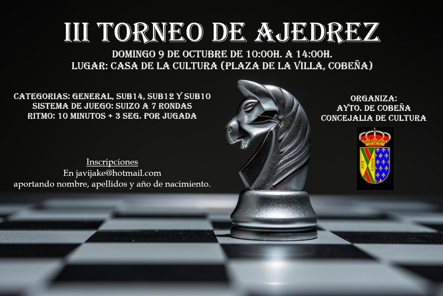 III Torneo de Ajedrez | Octubre 2022