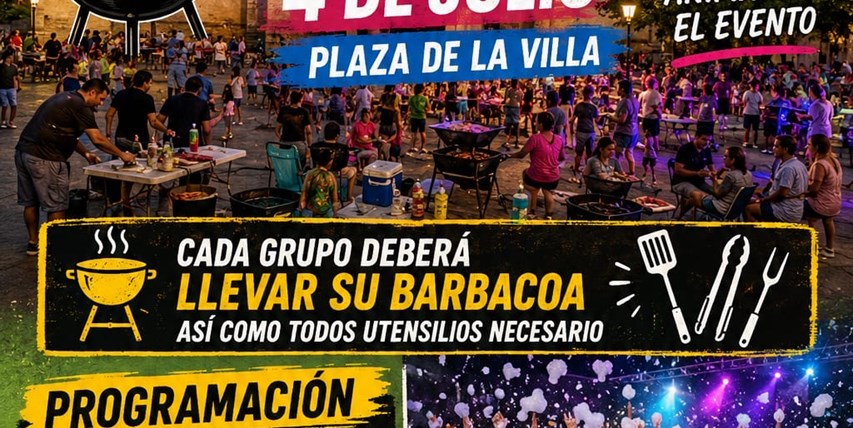 Barbacoa Party - Tobogán Gigante - Fiesta de la Espuma | Junio 2026