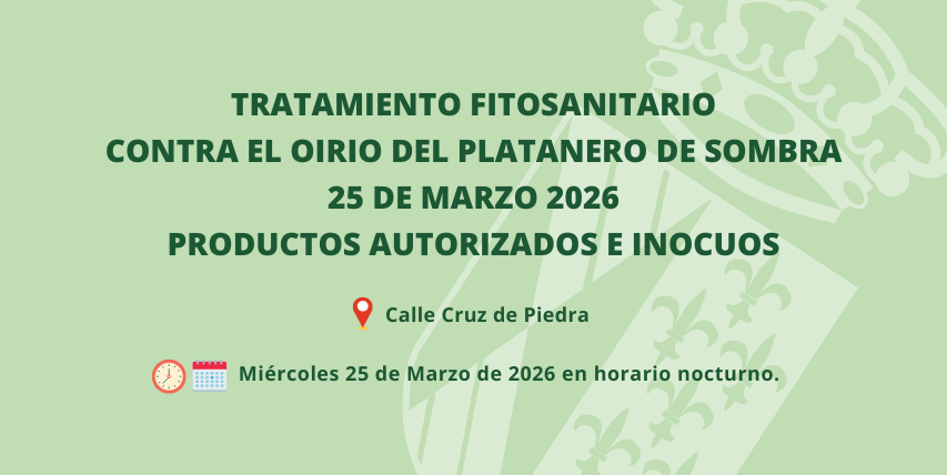 Tratamiento fitosanitario Cobeña el 25 de marzo de 2026.