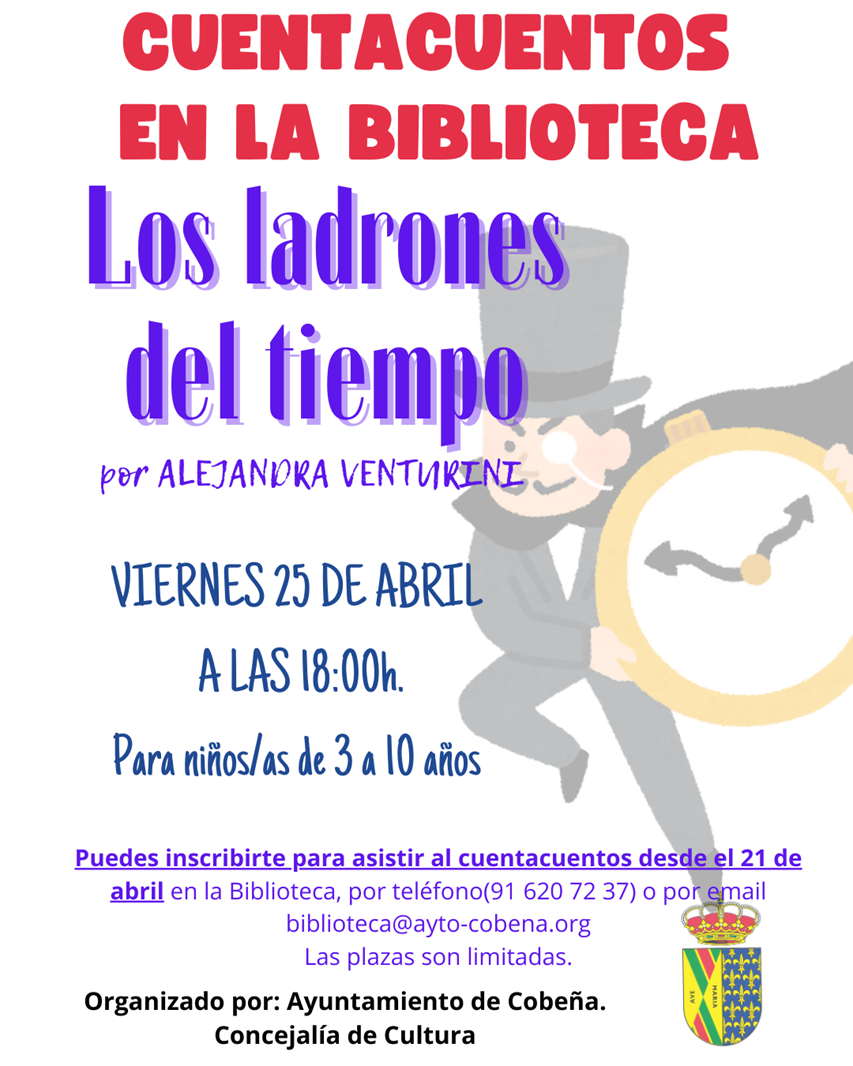Cuenta Cuentos Biblioteca |  25 Abril 2025