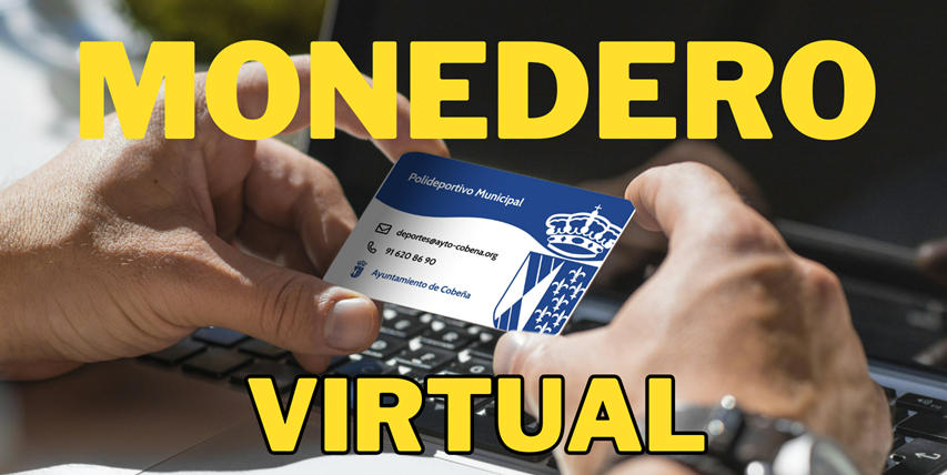 Nueva Forma de Pago para Instalaciones Deportivas a partir del 1 de febrero: Monedero Virtual