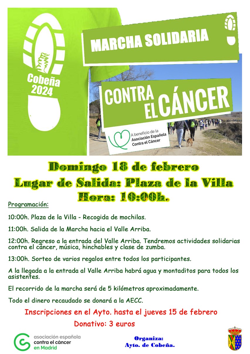Marcha solidaria contra el cáncer | Febrero 2024