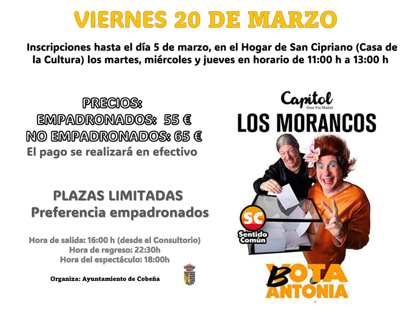 Excursión Morancos | Marzo 2026