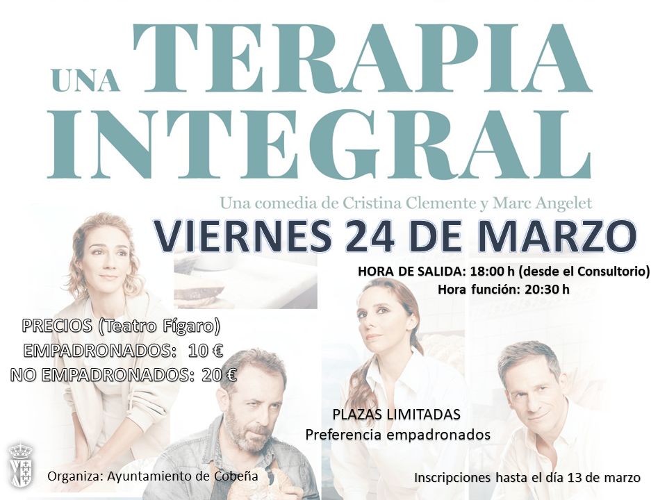 Teatro "Una Terapia Integral" | Marzo 2023