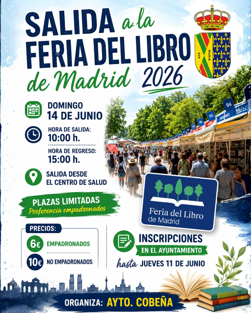 Salida a la Feria del Libro de Madrid | Junio 2026