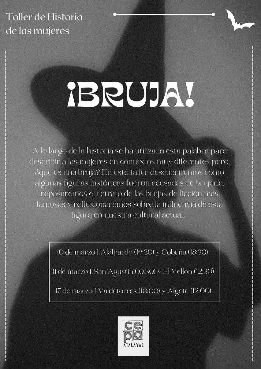 ¡Bruja!: Un Taller de Historia de las Mujeres | Marzo 2025