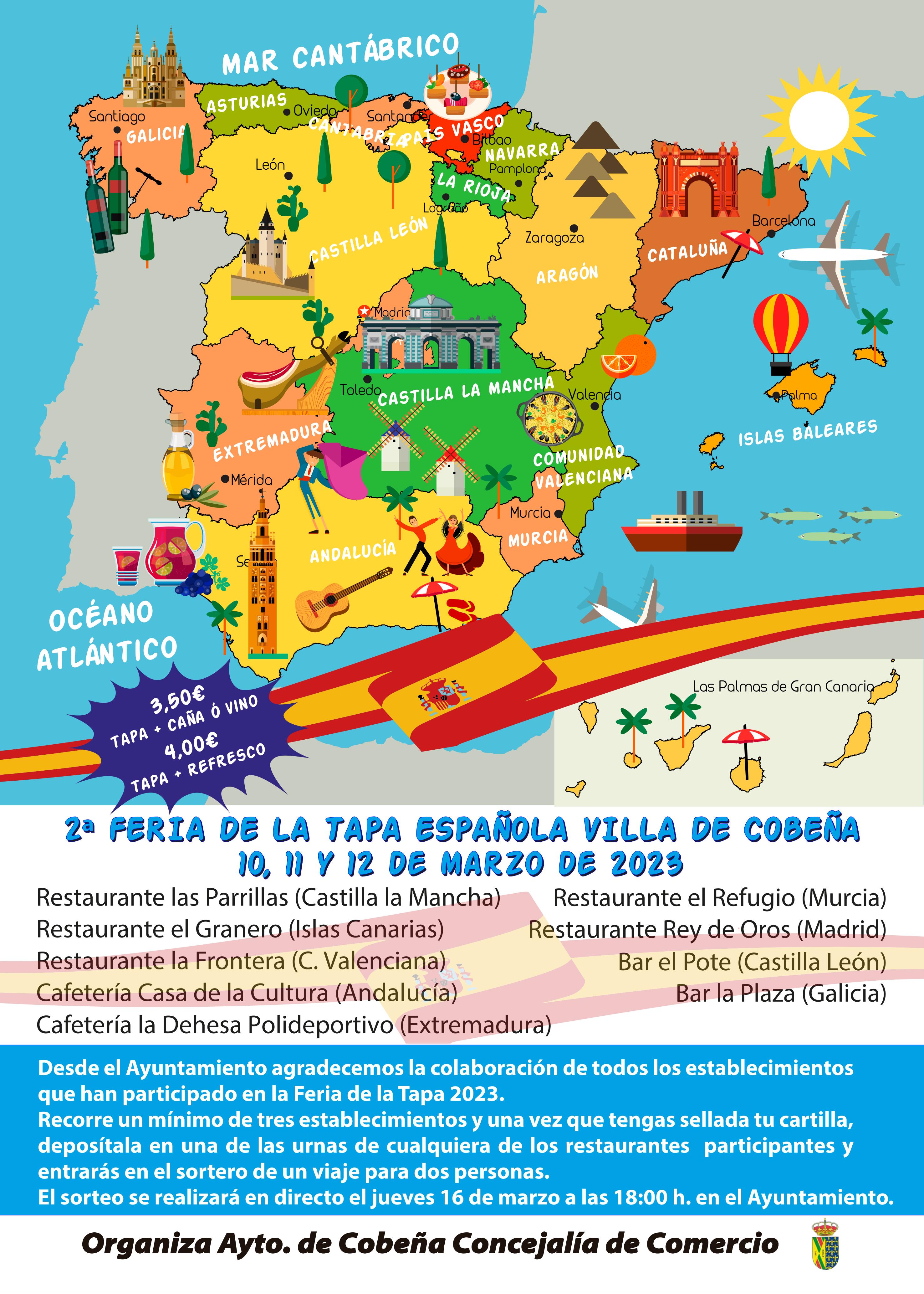 II Feria Gastronómica de la Tapa Española | Marzo 2023