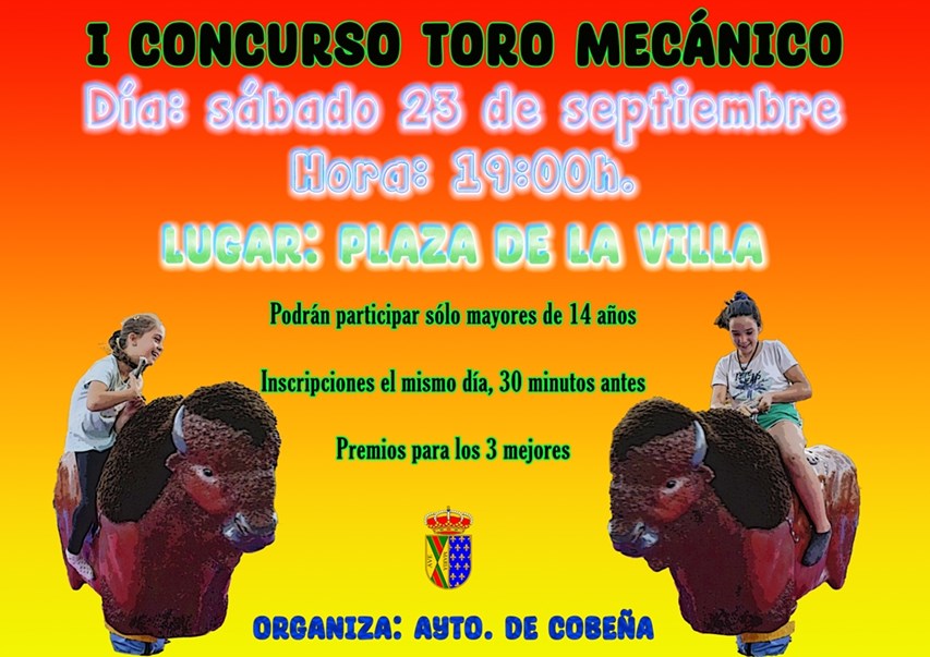 I Concurso de Toro Mecánico | Septiembre 2023