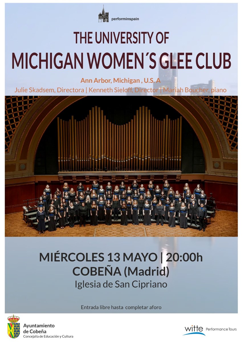 Concierto del Coro Femenino de la Universidad de Michigan Women’s Glee Club