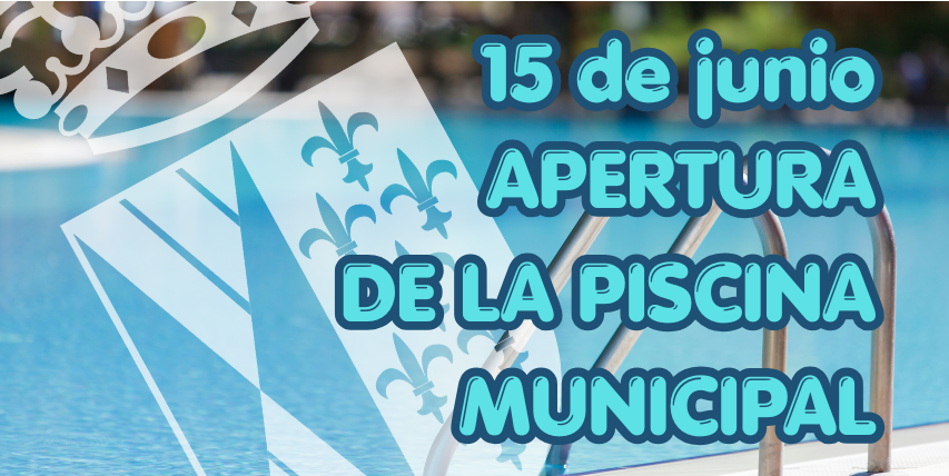Apertura de la piscina municipal de Cobeña el lunes 15 de junio de 2026