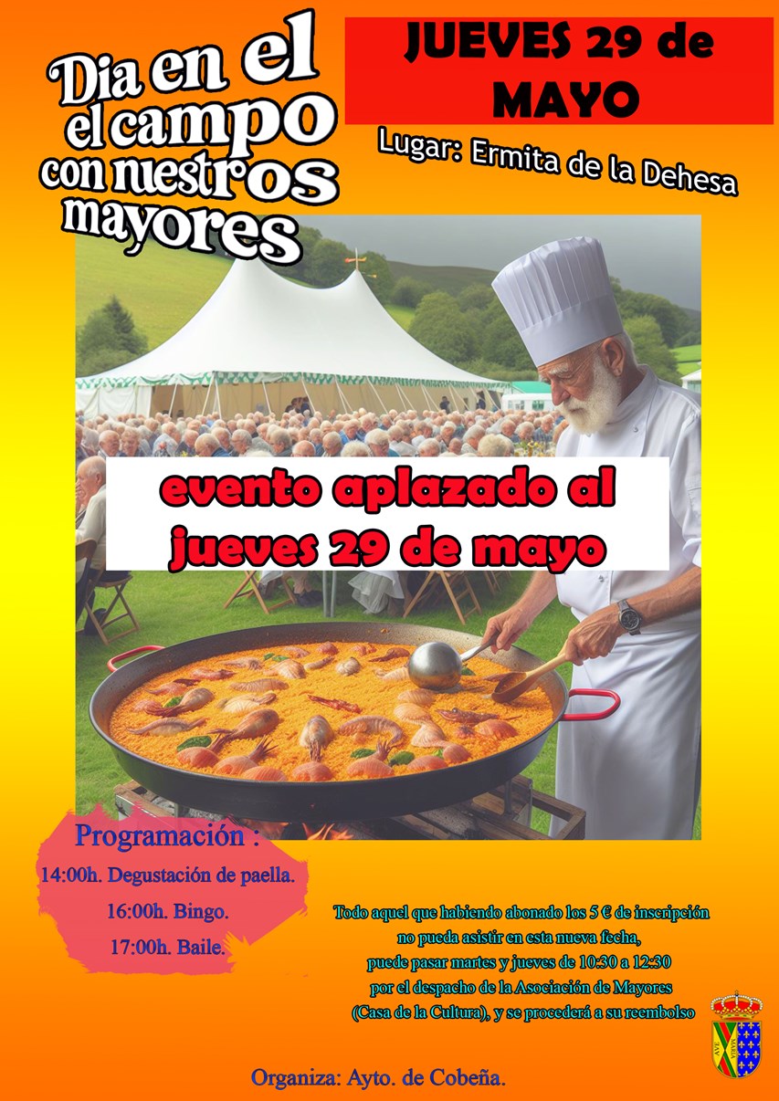 Evento aplazado: Día en el Campo con nuestros mayores.