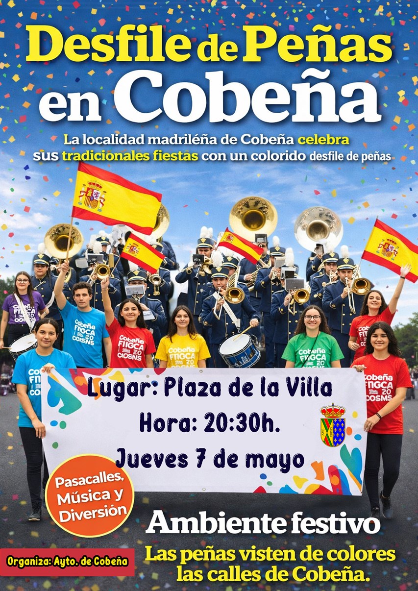 Gran Desfile de Peñas - Fiestas Mayo 2026