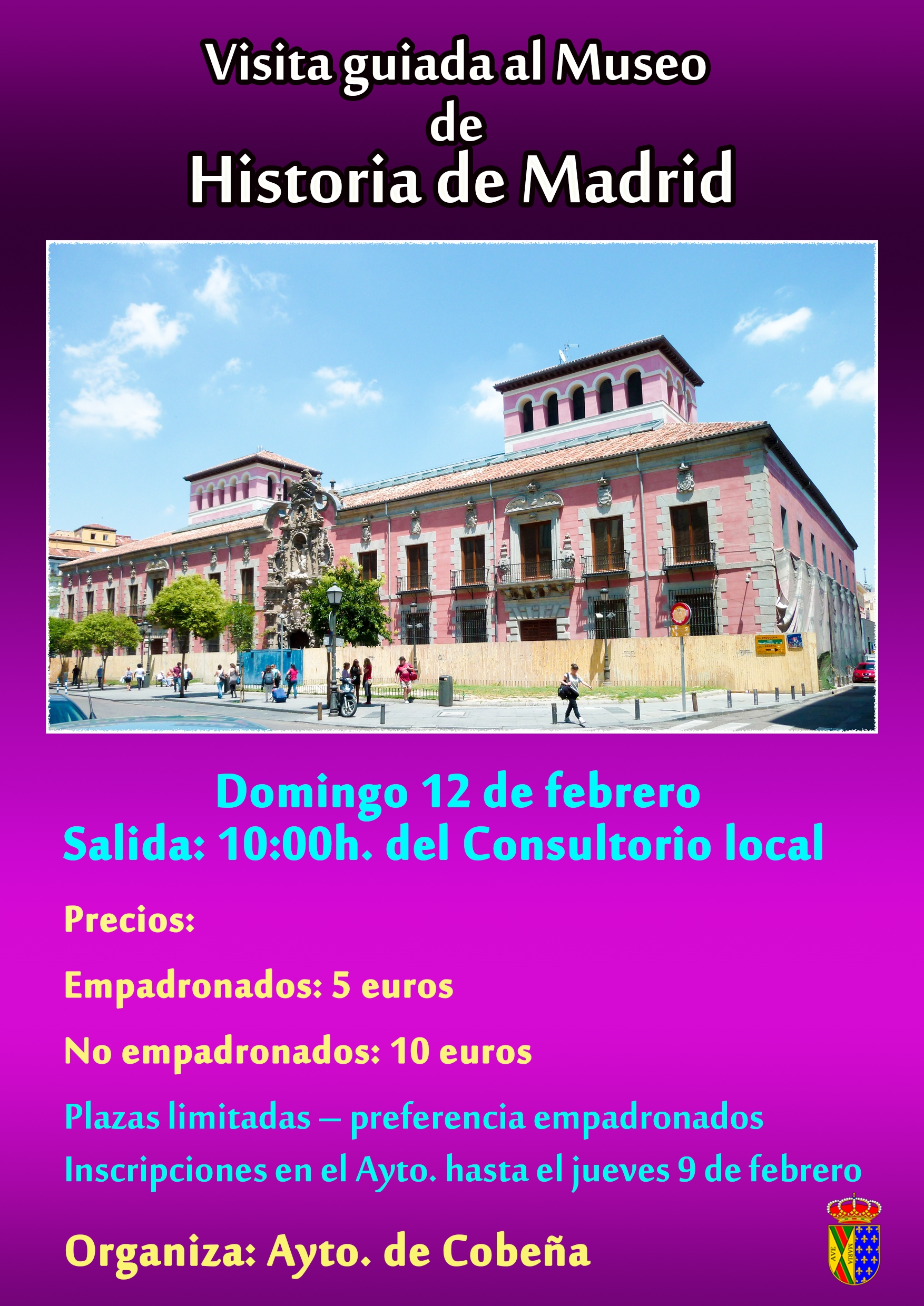 Visita guiada al Museo de Historia de Madrid | Febrero 2023